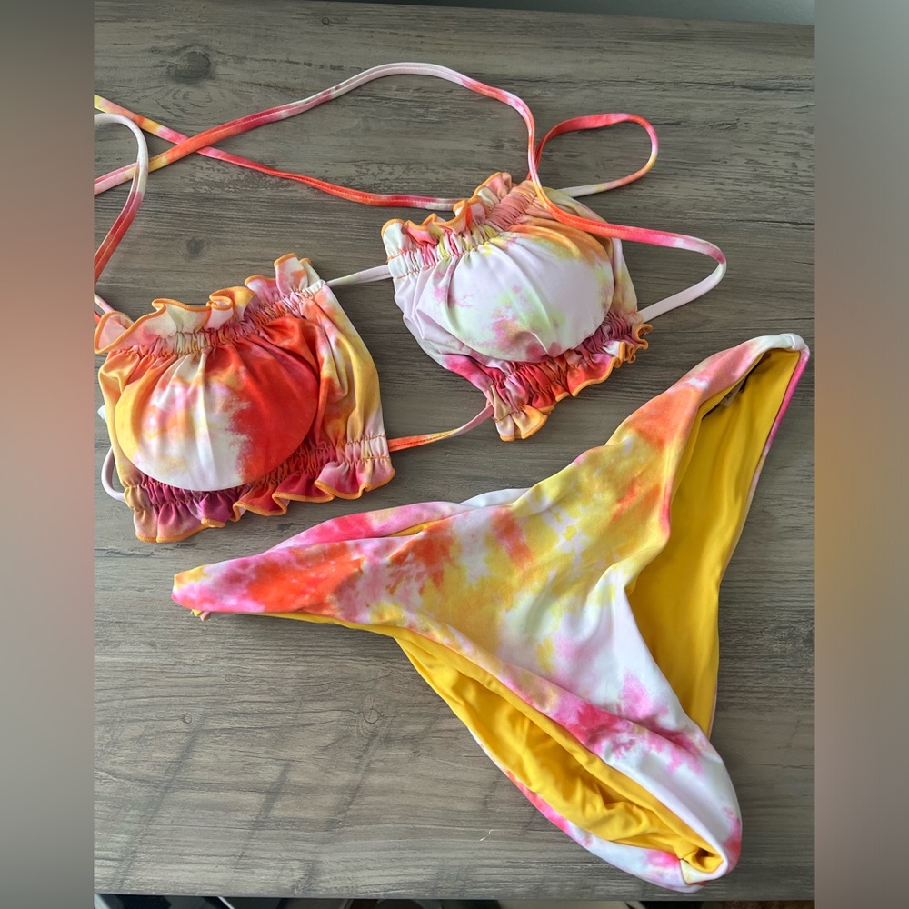 tie dye suit